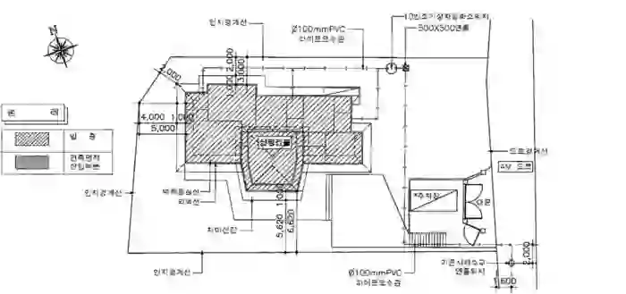 오등동 1340-2 배치도 이미지